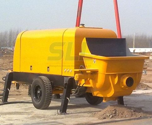 Çin Harç Transferleri Küçük Beton Pompası, İnşaat Projeleri İçin Küçük Çimento Pompası Tedarikçi