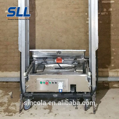 Çin İç Duvar İçin Sincola Çimento Duvar Otomatik Rendering Makinesi Tedarikçi