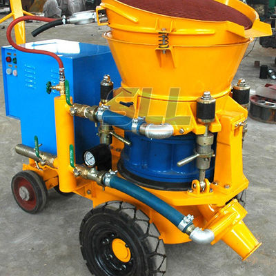 Çin Saatte 3m3 Refrakter Çimento Püskürtme Makinesi, 4KW Küçük Beton Pompası Tedarikçi